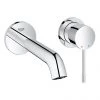 Grohe Essence Wall Mounted Basin Mixer Tap - Chrome