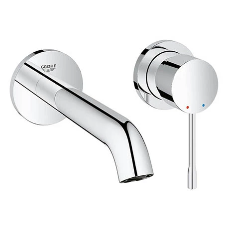 Grohe Essence Wall Mounted Basin Mixer Tap - Chrome 1 Grohe Essence Wall Mounted Basin Mixer Tap - Chrome
