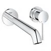 Grohe Essence Wall Mounted 2 Hole Basin Mixer L-Size - Chrome - 19967001