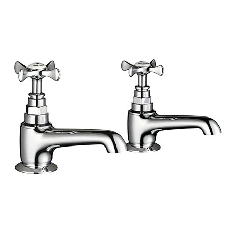 Mira Virtue Basin Pillar Taps - 2.1820.002 1 Mira Virtue Basin Pillar Taps - 2.1820.002