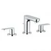 Grohe Eurosmart Cosmopolitan 3-Hole Basin Mixer with Pop-up Waste - 20187000