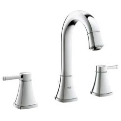 Grohe Grandera High Spout 3-Hole Basin Mixer with Pop-up Waste - Chrome - 20389000