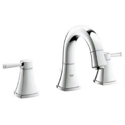 Grohe Grandera 3-Hole Basin Mixer with Pop-up Waste - Chrome - 20417000
