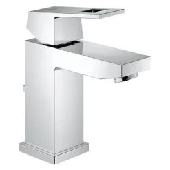 Grohe Eurocube S-Size Mono Basin Mixer with Pop-up Waste - 2312700E