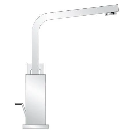 Grohe Eurocube High Spout Basin Mixer with Pop-up Waste - 23135000 2 Grohe Eurocube High Spout Basin Mixer with Pop-up Waste - 23135000 - Image 2