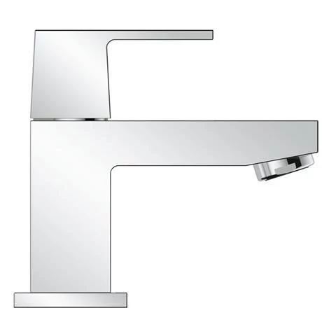 Grohe Eurocube Basin Pillar Tap - 23137000 2 Grohe Eurocube Basin Pillar Tap - 23137000 - Image 2