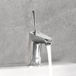 Grohe Eurodisc Joy Mono Basin Mixer with Pop-up Waste - Chrome - 23425000 6 Grohe Eurodisc Joy Mono Basin Mixer with Pop-up Waste - Chrome - 23425000 -Basin Taps Shop 23425000 D2 460