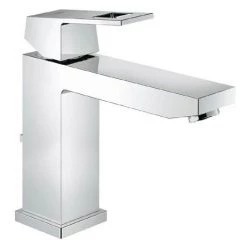 Grohe Eurocube Mono Basin Mixer with Pop-up Waste - 23445000
