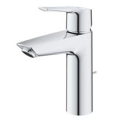 Grohe QuickFix Start M-Size Mono Basin Mixer with Pop-up Waste - 23455002 -Basin Taps Shop 23455002 D2 460