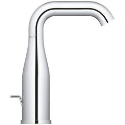 Grohe Essence M-Size Mono Basin Mixer with Pop-up Waste - Chrome - 23462001 -Basin Taps Shop 23462001 D4 460