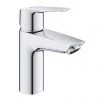 Grohe QuickFix Start SilkMove ES S-Size Mono Basin Mixer with Push-Open Waste - 23551002