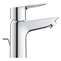 Grohe Start Edge Mono Basin Mixer with Pop-up Waste - 24315001 7 Grohe Start Edge Mono Basin Mixer with Pop-up Waste - 24315001 -Basin Taps Shop 24315001 D3 460