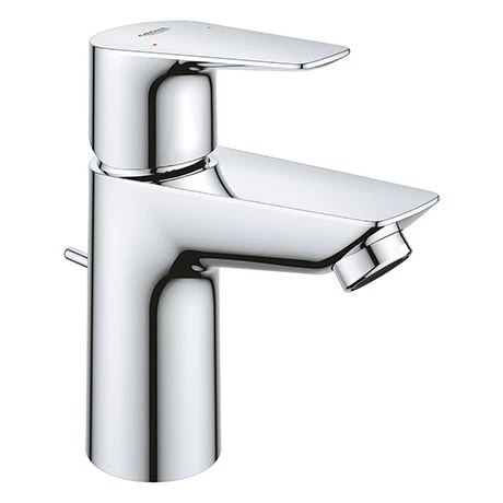 Grohe Start Edge Mono Basin Mixer with Pop-up Waste - 24315001 1 Grohe Start Edge Mono Basin Mixer with Pop-up Waste - 24315001