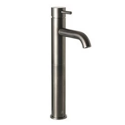 JTP Vos Brushed Black Tall Single Lever Basin Mixer
