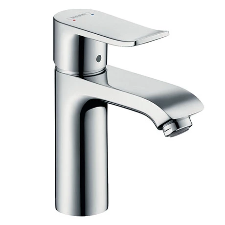 Hansgrohe Metris Single Lever Basin Mixer 110 without Waste (min. 0.2 Bar) - 31084010 1 Hansgrohe Metris Single Lever Basin Mixer 110 without Waste (min. 0.2 Bar) - 31084010