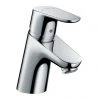 Hansgrohe Focus Single Lever Basin Mixer 70 with Push-open Waste - 31604000