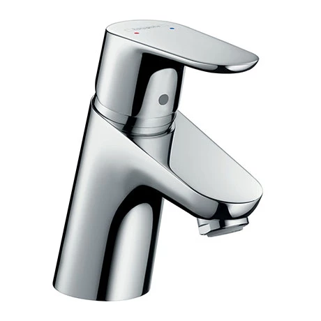 Hansgrohe Focus Single Lever Basin Mixer 70 with Push-open Waste - 31604000 1 Hansgrohe Focus Single Lever Basin Mixer 70 with Push-open Waste - 31604000