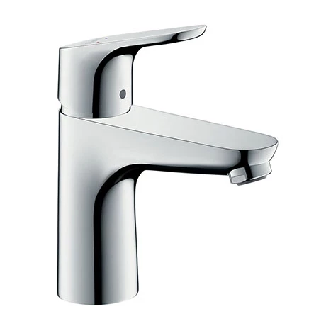 Hansgrohe Focus Single Lever Basin Mixer 100 with 2 Flow Rates and Pop-up Waste - 31657000 1 Hansgrohe Focus Single Lever Basin Mixer 100 with 2 Flow Rates and Pop-up Waste - 31657000