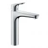 Hansgrohe Focus Single Lever Basin Mixer 190 with 2 Flow Rates and Pop-up Waste - 31658000