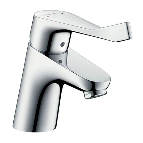 Hansgrohe Focus Care Single Lever Basin Mixer 70 with Pop-up Waste - 31910000 1 Hansgrohe Focus Care Single Lever Basin Mixer 70 with Pop-up Waste - 31910000