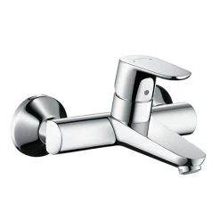 Hansgrohe Focus Wall Mounted Single Lever Basin Mixer - 31923000