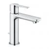 Grohe Lineare Mono Basin Mixer with Pop-up Waste - Chrome - 32114001