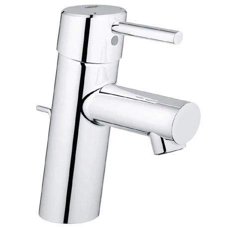 Grohe Concetto Mono Basin Mixer with Pop-up Waste - 32204001 1 Grohe Concetto Mono Basin Mixer with Pop-up Waste - 32204001