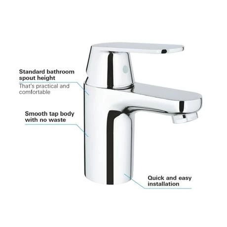 Grohe Eurosmart Cosmopolitan Mono Basin Mixer - 3282400L 3 Grohe Eurosmart Cosmopolitan Mono Basin Mixer - 3282400L - Image 3