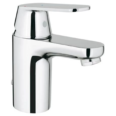 Grohe Eurosmart Cosmopolitan Mono Basin Mixer with Plug Chain - 3282700E 1 Grohe Eurosmart Cosmopolitan Mono Basin Mixer with Plug Chain - 3282700E