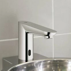 Grohe Euroeco Cosmopolitan E Infra-Red Basin Tap 1/2" - Chrome - 36272000 -Basin Taps Shop 36272000 D2 460
