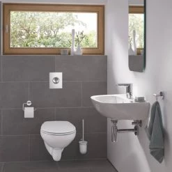 Grohe Bau Cosmopolitan E Infra-Red Electronic Basin Mixer - 36451000 -Basin Taps Shop 36451000 D5 460