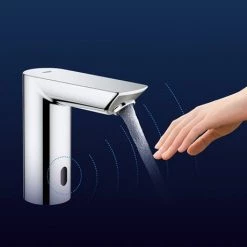 Grohe Bau Cosmopolitan E Infra-Red Electronic Basin Tap - 36452000 -Basin Taps Shop 36452000 D1 460