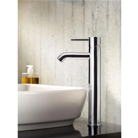 VitrA - Minimax S Tall Monobloc Basin Mixer - Chrome - A41990VUK 2 VitrA - Minimax S Tall Monobloc Basin Mixer - Chrome - A41990VUK - Image 2