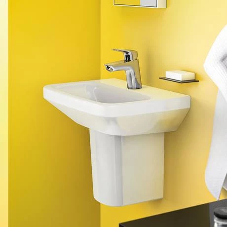 Hansgrohe Logis Single Lever Basin Mixer 70 with 2 Flow Rates without Waste - 71076000 5 Hansgrohe Logis Single Lever Basin Mixer 70 with 2 Flow Rates without Waste - 71076000 - Image 5