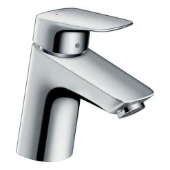 Hansgrohe Logis Single Lever Basin Mixer 70 LowFlow with Pop-up Waste - 71078000