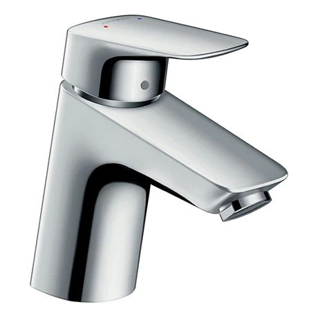 Hansgrohe Logis Single Lever Basin Mixer 70 with 2 Flow Rates without Waste - 71076000 1 Hansgrohe Logis Single Lever Basin Mixer 70 with 2 Flow Rates without Waste - 71076000
