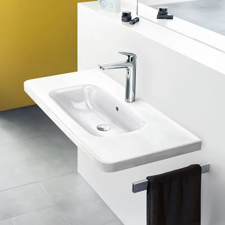 Hansgrohe Logis Single Lever Basin Mixer 190 with Pop-up Waste - 71090000 4 Hansgrohe Logis Single Lever Basin Mixer 190 with Pop-up Waste - 71090000 - Image 4