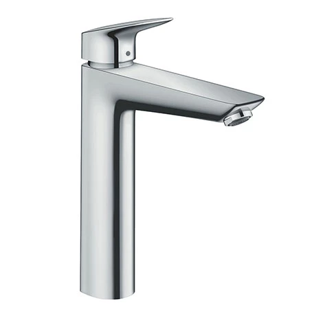 Hansgrohe Logis Single Lever Basin Mixer 190 with Pop-up Waste - 71090000 1 Hansgrohe Logis Single Lever Basin Mixer 190 with Pop-up Waste - 71090000
