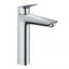 Hansgrohe Logis Single Lever Basin Mixer 190 without Waste (min. 0.2 Bar) - 71091010