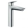 Hansgrohe Logis Single Lever Basin Mixer 190 with 2 Flow Rates and Pop-up Waste - 71095000
