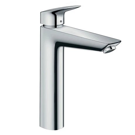 Hansgrohe Logis Single Lever Basin Mixer 190 with 2 Flow Rates and Pop-up Waste - 71095000 1 Hansgrohe Logis Single Lever Basin Mixer 190 with 2 Flow Rates and Pop-up Waste - 71095000