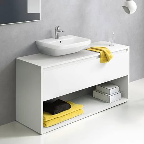 Hansgrohe Logis Single Lever Basin Mixer 100 with Pop-up Waste - 71100000 2 Hansgrohe Logis Single Lever Basin Mixer 100 with Pop-up Waste - 71100000 - Image 2