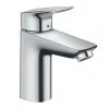 Hansgrohe Logis Single Lever Basin Mixer 100 with Pop-up Waste - 71100000