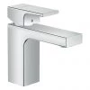 Hansgrohe Vernis Shape Single Lever Basin Mixer 100 without Waste - Chrome - 71569000