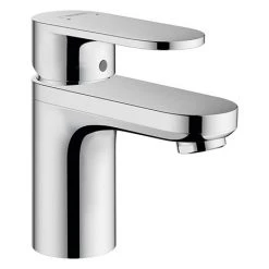 Hansgrohe Vernis Blend Single Lever Basin Mixer 100 with Isolated Water Conduction and Pop-up Waste - 71571000
