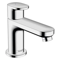 Hansgrohe Vernis Blend Pillar Tap 70 for Cold Water without Waste - Chrome - 71583000