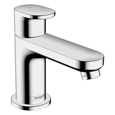 Hansgrohe Vernis Blend Pillar Tap 70 for Cold Water without Waste - Chrome - 71583000 1 Hansgrohe Vernis Blend Pillar Tap 70 for Cold Water without Waste - Chrome - 71583000