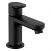 Hansgrohe Vernis Blend Pillar Tap 70 for Cold Water without Waste - Matt Black - 71583670