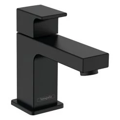 Hansgrohe Vernis Shape Pillar Tap 70 for Cold Water without Waste - Matt Black - 71592670