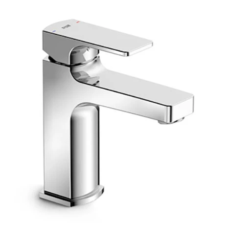 Roca Escuadra Smooth Body Mono Basin Mixer - A5A3220C0N 1 Roca Escuadra Smooth Body Mono Basin Mixer - A5A3220C0N